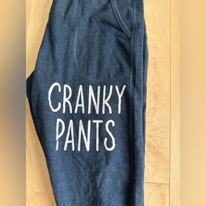 Cranky Pants joggers women’s size large